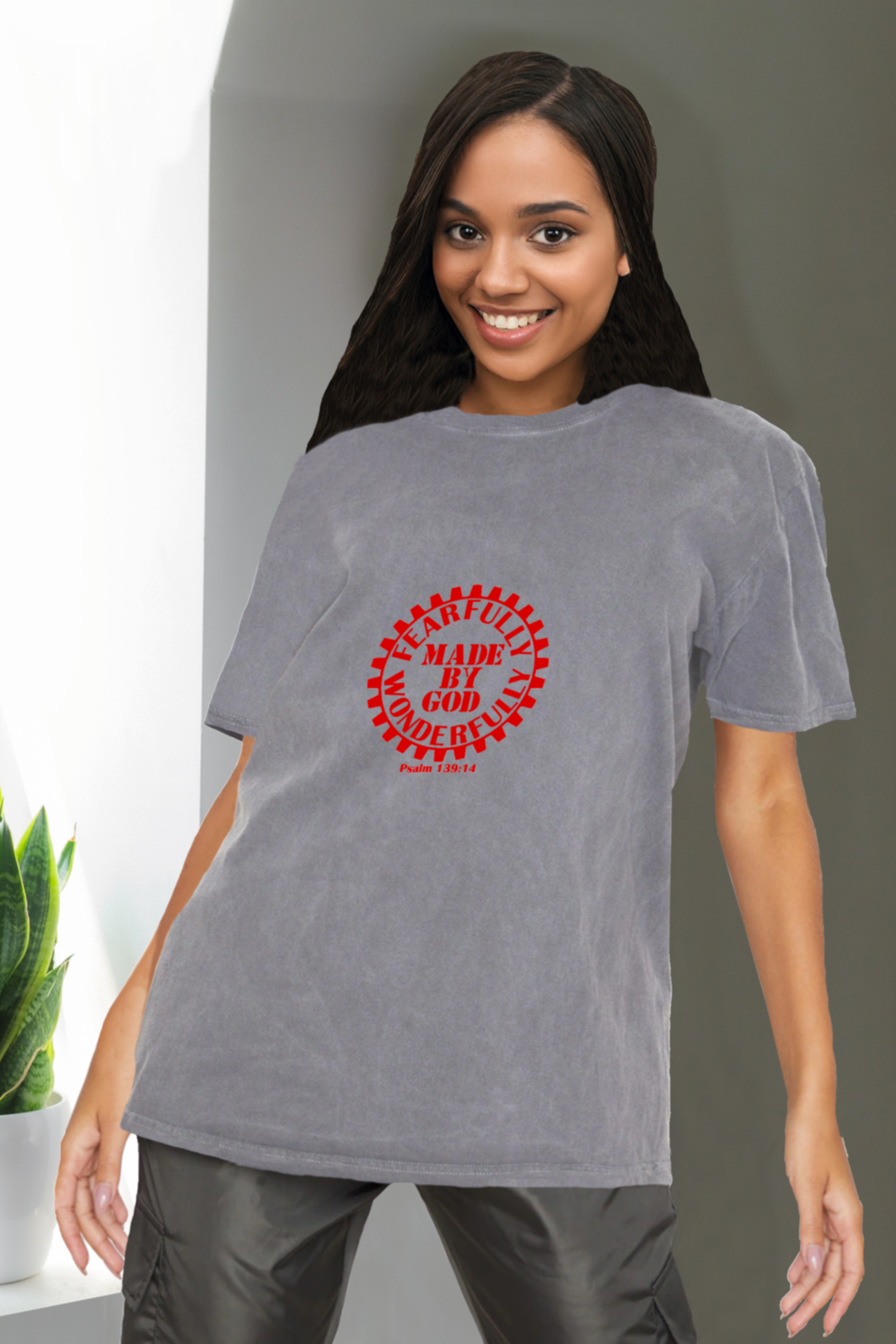 Grey Unisex Short Sleeve T-Shirt