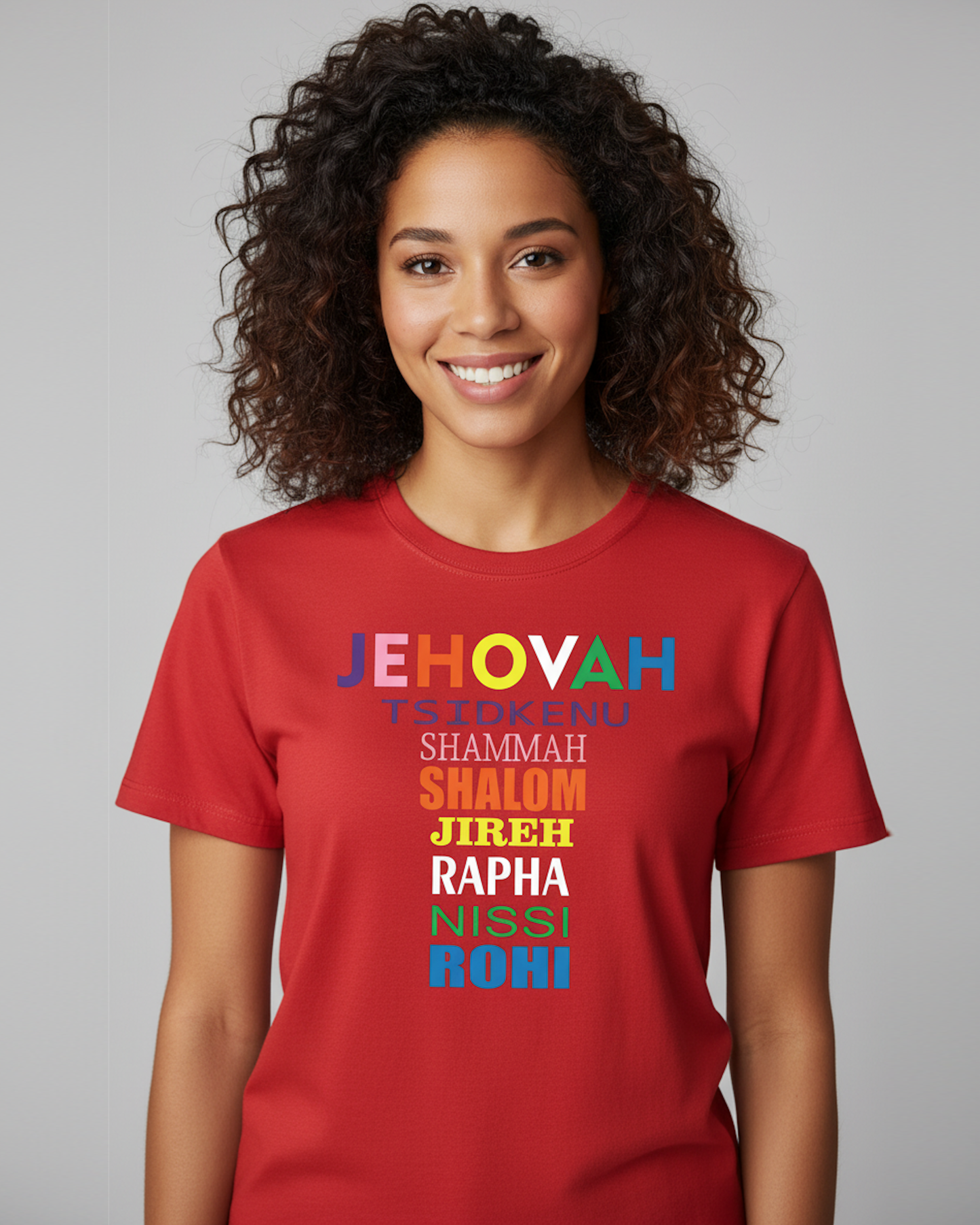 Red Names of God T-shirts