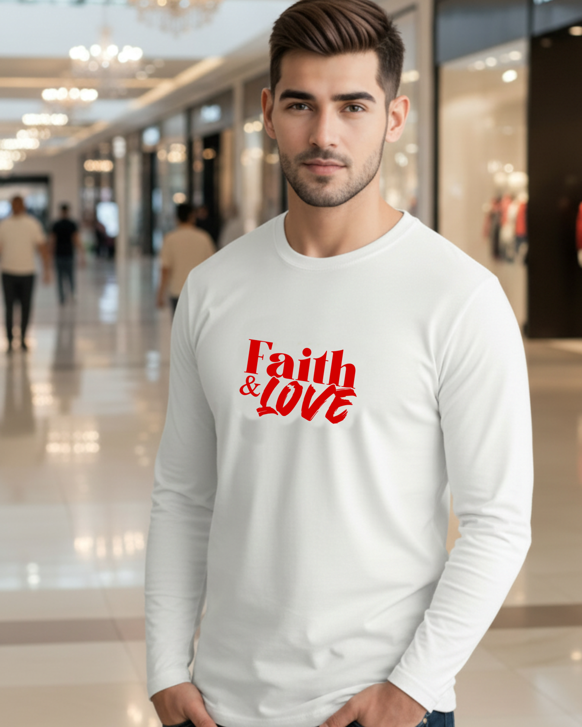 Faith & Love Long Sleeve T-shirt
